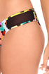 Luli Fama Salty Skin Mesh Sides Full Bottom